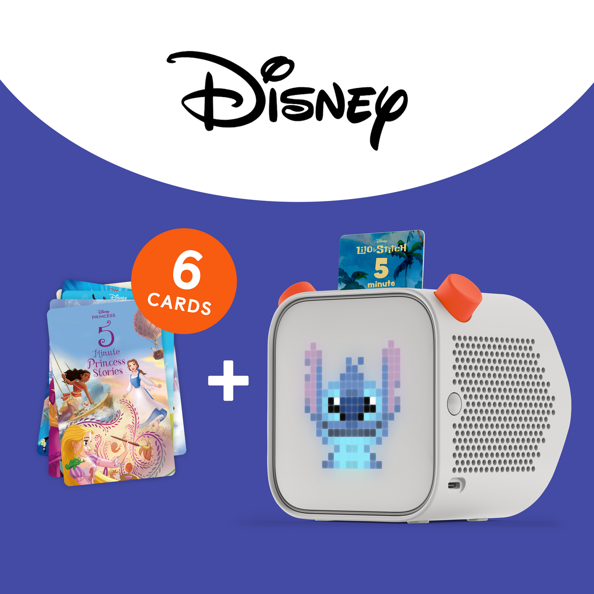 Yoto Player + Disney 5-Minute Stories Bundle